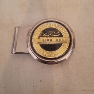 The John F Kennedy Center for the Performing Arts Gold Black Money Clip